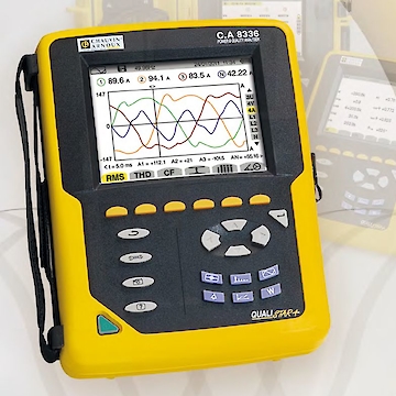 Chauvin Arnoux Energie-Netzanalysator Qualistar+ C.A 833x-Serie