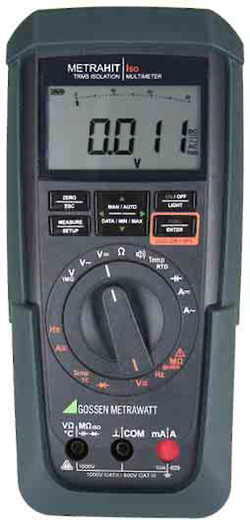 Gossen Metrawatt MetraHit ISO Multimeter mit Isolationsmesser
