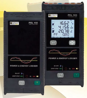 Chauvin Arnoux Leistungs- und Energierecorder C.A PEL 102 | 103